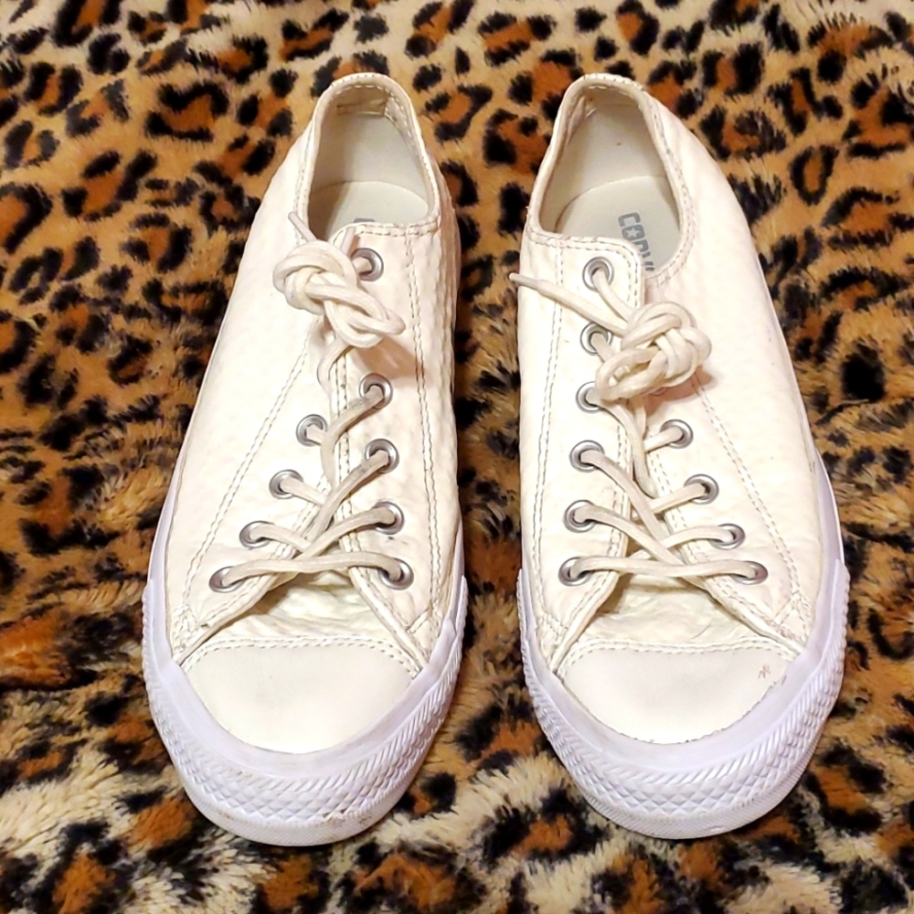 Converse Craft Leather Ox Sneakers Men's 7 Women's 9